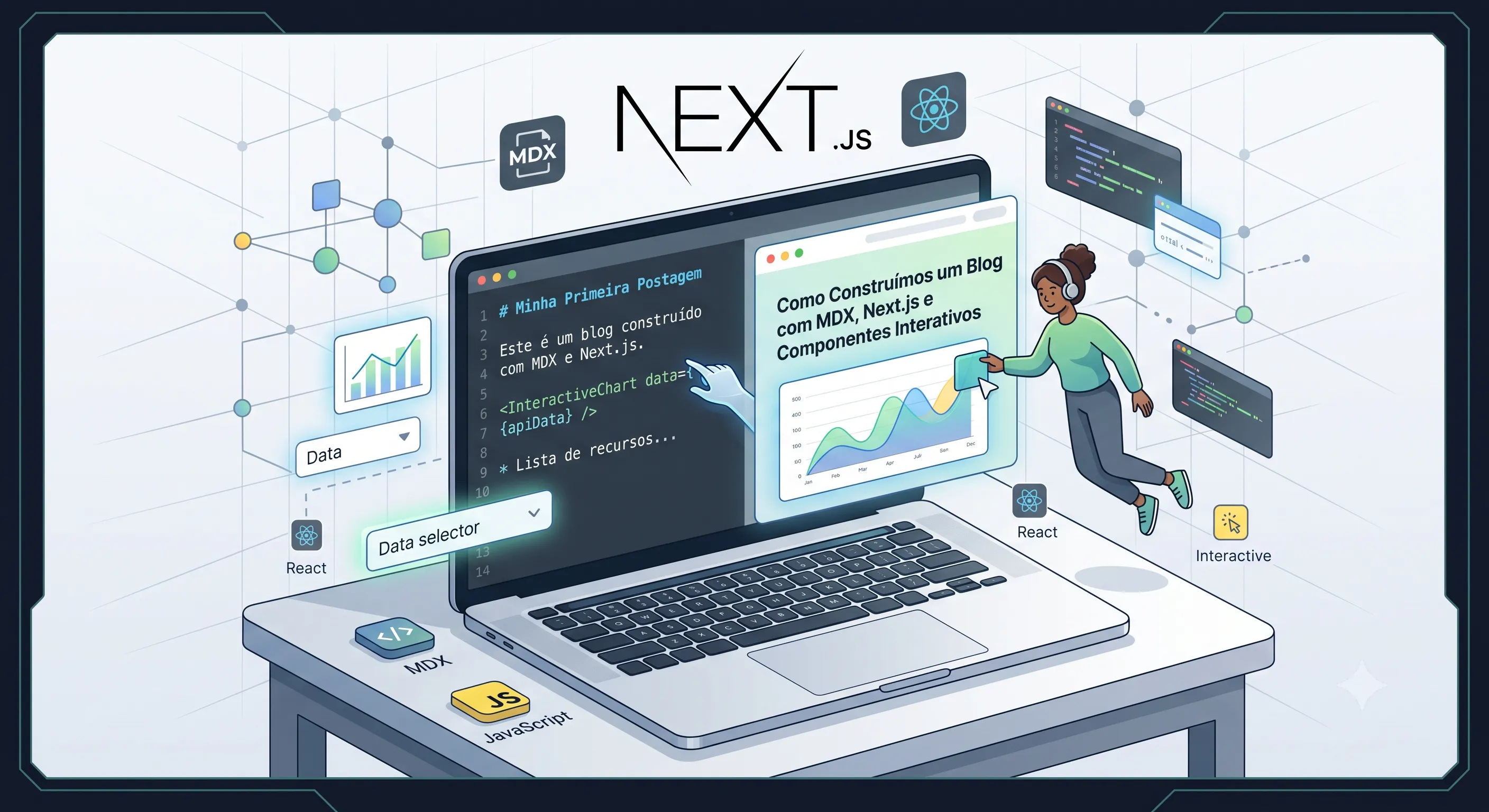 Como Construímos um Blog com MDX, Next.js e Componentes Interativos